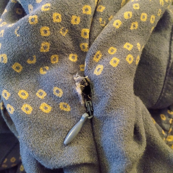 Free People Boho Maxi Dress Hippie Bohemian Western - Picture 9 of 9